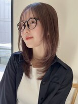 ノイ(noi)&nbsp;髪質改善トリートメントミルクティーベージュカラーくびれヘア