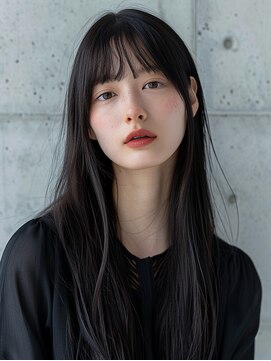 フィット ヒュー 千葉(fit hue) 黒髪/オリーブグレー/ココアベージュ/小顔/クラゲヘアー【千葉】