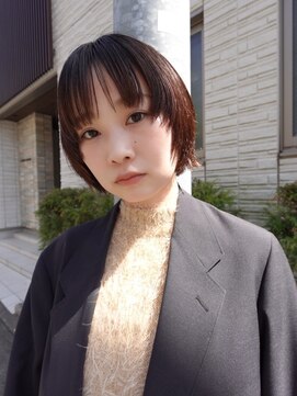 セーヌ(CEINE) CEINE【三軒茶屋】ショートボブ×ブラウンベージュ