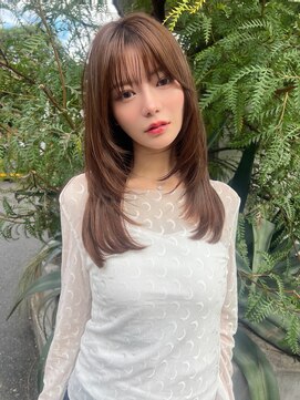 ロロ(ro-ro) 【恵比寿roro】レイヤー×ベージュカラー