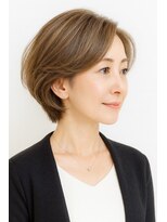 ゲイン(Gain)&nbsp;ショートカット・レイヤーカット×白髪ぼかし