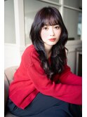 大人可愛いオリーブグレーレイヤーロングパーマ・・・HINATA