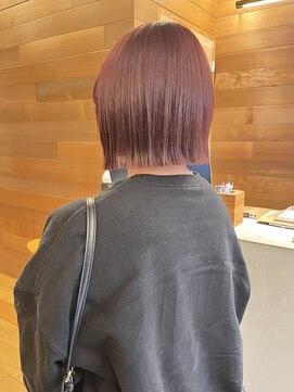 ヘア プロデュース キュオン(hair produce CUEON.) 切りっぱなしボブ