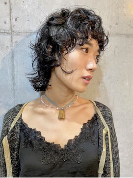 ハイジア(hygea) 20代30代ショートパーマ☆ラフウェーブ☆ウルフパーマボブパーマ