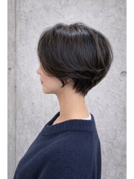 プランツヘアー 小顔見え美シルエットショート博多美容室【村田裕治】