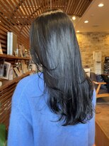 マッシュ アドベ 八戸ノ里(MASHU ADOBE)&nbsp;ハイレイヤー/オリーブグレージュ/レイヤーカット