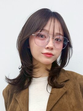 ホフ 大阪心斎橋店(F.O.F) ブリーチグレージュベージュショートボブショートレイヤー学割