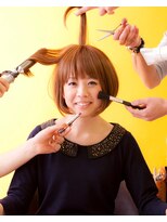 セットアップ 倉敷中庄店(SET-UP) ボブボブボブベージュ