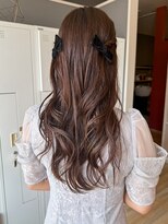 アンドファイン ヘアビューティー(＆Fine hair beauty)&nbsp;結婚式お呼ばれヘアセット