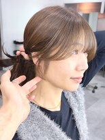 ビューエヒメ(VIEW EHIME)&nbsp;小顔黒髪レイヤーカット×アッシュカラー20代30代40代
