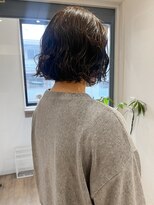 ルク 吉祥寺(ruku)&nbsp;こなれボブニュアンスパーマ吉祥寺顔周り
