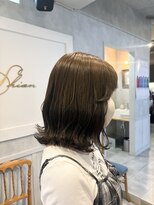 シアン 立川店(Shian)&nbsp;【SHIANすずか】くびれボブ　オリーブカラー