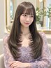 【最新プレトワメテオカラー】カット+プレトワメテオカラー+髪質改善メテオTR