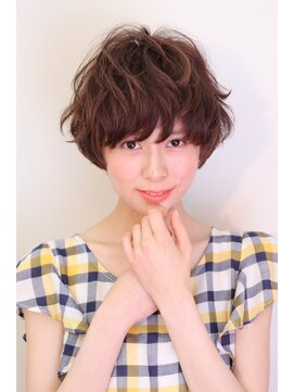クーエフー(coo et fuu) 【表参道　原宿　青山】外国人の子供のようなショートパーマ藤沢