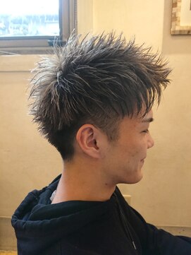 イデー ヘアサロン(idee Hair Salon) idee Men'sStyle　《koike》  お洒落カット×ハイライトカラー