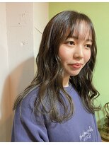 エルジン ヘアドレッサー ショップ(ELGIN HAIR DRESSER SHOP)&nbsp;【saya】根元からやわらかグレージュ