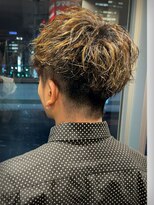 ヒロギンザ 六本木店(HIRO GINZA)&nbsp;ツイストスパイラルツーブロックショート　理容室/六本木