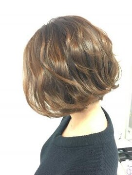 ソーエン バイ ヘッドライト 大橋店(soen by HEADLIGHT) 20代30代40代◎ミックスカールボブ