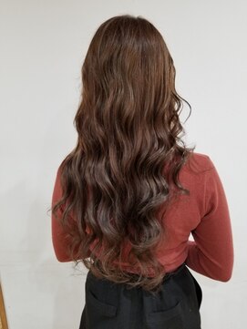 ラルム 仙台(LARME) ベビーバング/艶ボルドー[仙台駅/シールエクステ/ヘアセット]