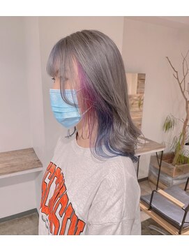 ザ オーダー(THE ORDER) インナーにピンクとブルーを入れたデザインカラー