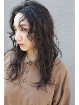 ソイリウム 下北沢(soi rium) 顔まわりにしっかりとカーリーパーマ【soi下北沢】