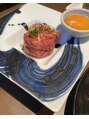 ヘッドクォーターズ(Head Quarters) お肉だいすき!ユッケだいすき!あると必ず頼みますっ