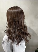 【札幌円山】くすみベージュ/人気カラー/ロングヘア/ベージュ
