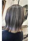 透明感バレイヤージュ