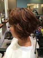 諏訪美容室貝塚店 ショートゆるふわパーマ