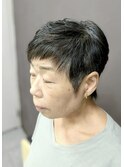 前髪アシンメトリーカット