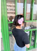 浴衣ヘアセット