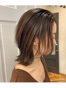 ホーミートウキョウ(HOMIE TOKYO) 渋谷×小顔カット×ダブルカラー×イルミナカラー×ハイライト