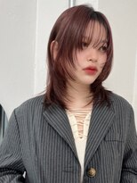 ハニーシブヤ(HONEY shibuya)&nbsp;フェイスレイヤー　フェイスフレーミング　ピンクカシス　ウルフ