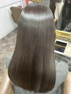 エヌトゥーナ 表参道(Ntuna) ミントアッシュカラー×髪質改善