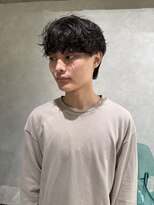 ゼスト リル 新宿(ZEST lill)&nbsp;シャドウパーマ 癖毛風 マッシュパーマ 新宿