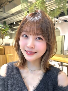 ミンクスオーバー(MINX OVER) 【ボブ】結べるボブ/イメチェン/外ハネボブ/美髪