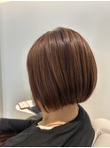 スッキリボブ　ハイライト