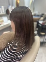 アオ 花咲町(a-o)&nbsp;ピンクツヤ髪ストレート♪