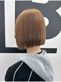東静岡ショートボブくびれショートイルミナカラー顔周りレイヤー