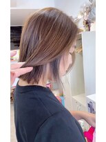 オリビアヘアー(OLIVIA HAIR) インナーを活かした柔らかグレージュ