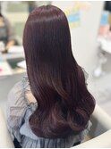 【MOMO】ブリーチ無しダブルカラーでチェリーピンク◎