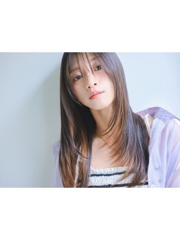 なめらかで艶やかな縮毛矯正♪自然な真っ直ぐすぎないナチュラルストレートが人気の理由◎【横浜/横浜駅】