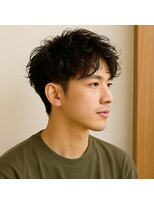 スープレックス ヘアーデザイン(SOUPREX HAIR DESIGN)&nbsp;ツーブロックニュアンスパーマ　20代 30代 40代 50代 60代　学割