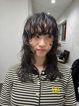 ヘアー バトン(hair vaton) ウルフパーマ