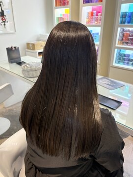 アージェガーデン(AGEE GARDEN) シアーブラウン ナチュラルブラウン アッシュブラウン 縮毛矯正