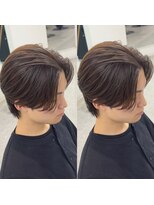 ブライト(BRIGHT)&nbsp;曲がる縮毛矯正センターパート