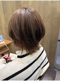 レイヤースタイル、髪質改善、ショートウルフ