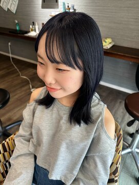 ラブヘアーグリーン(LOVEHAIRGREeN) ネイビーカラー