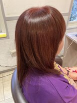 オッジ ヘアー 深谷店(Oggi Hair)&nbsp;イルミナカラー　ポピー　6月