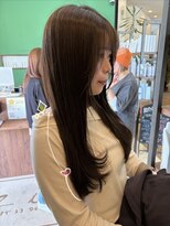 ジップ 緑店(zip)&nbsp;ナチュラルブラウン×20代柔らかフェミニン
